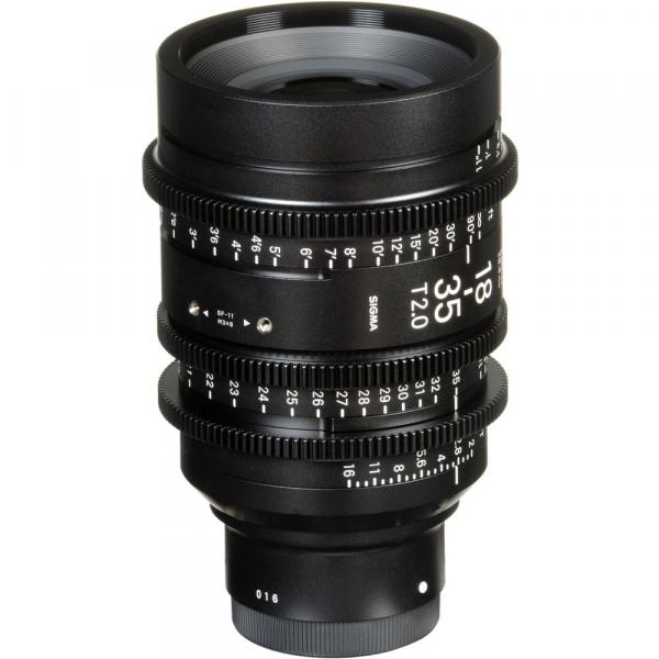 Rent Sigma 18-35mm T2 High-Speed Zoom Cine Lens (EF-mount S35mm